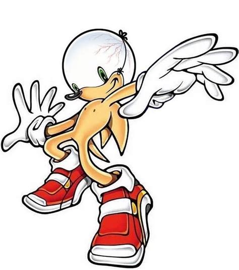 sonic with no fur